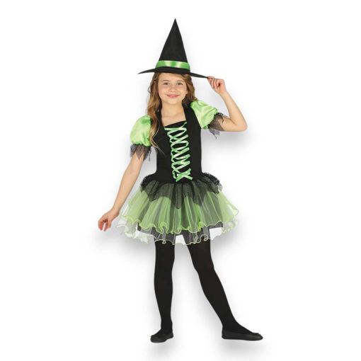 Picture of GREEN TUTU WITCH AGE 7 TO 9 YEARS